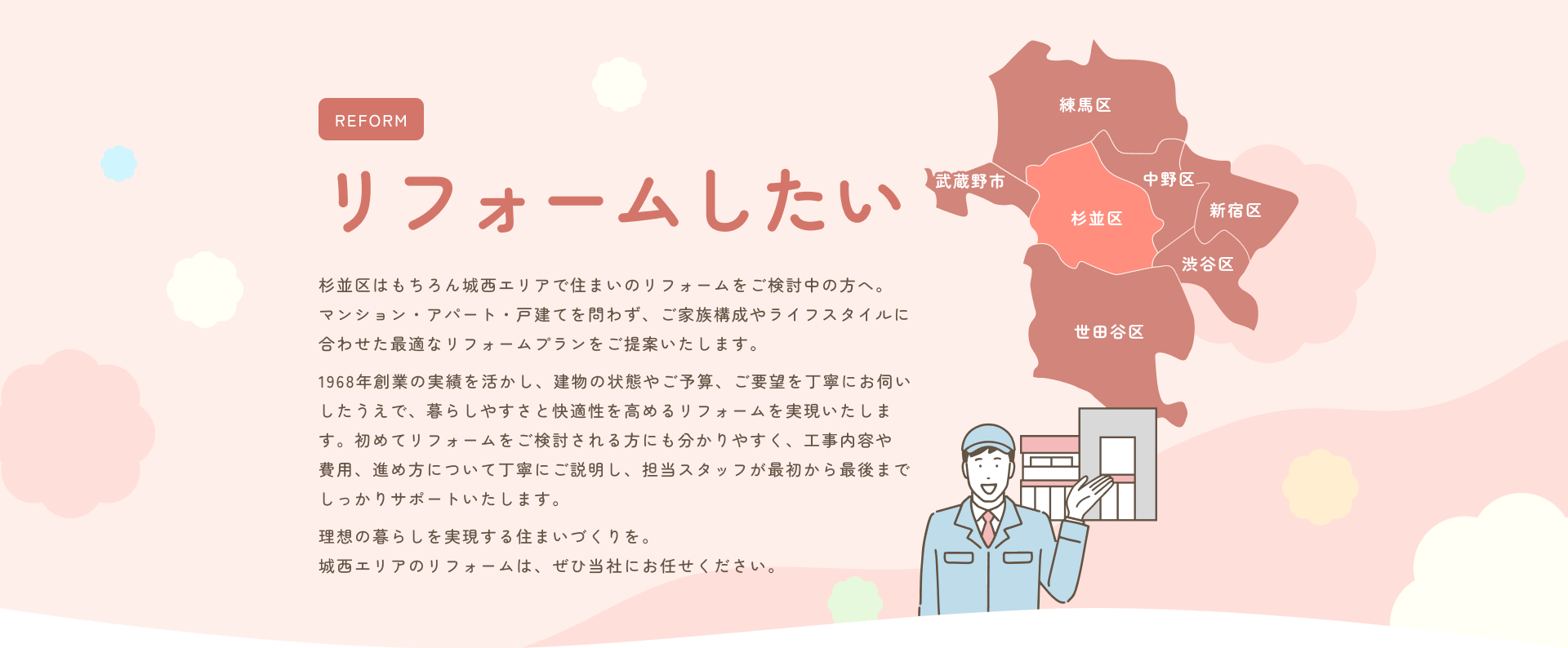 リフォームしたい